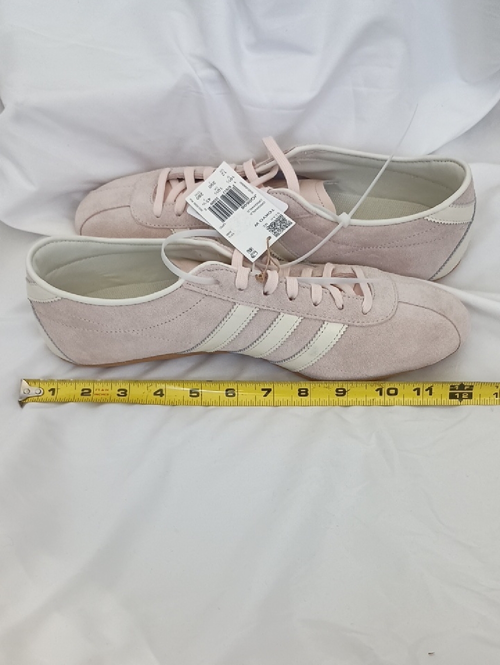 Adidas Tokyo W Pink Suede Sneakers Women's 12 JQ0608 NWT - Picture 6 of 7